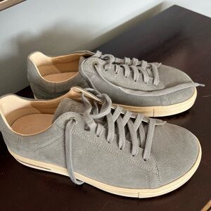 Birkenstock Women’s Gray Suede Sneakers